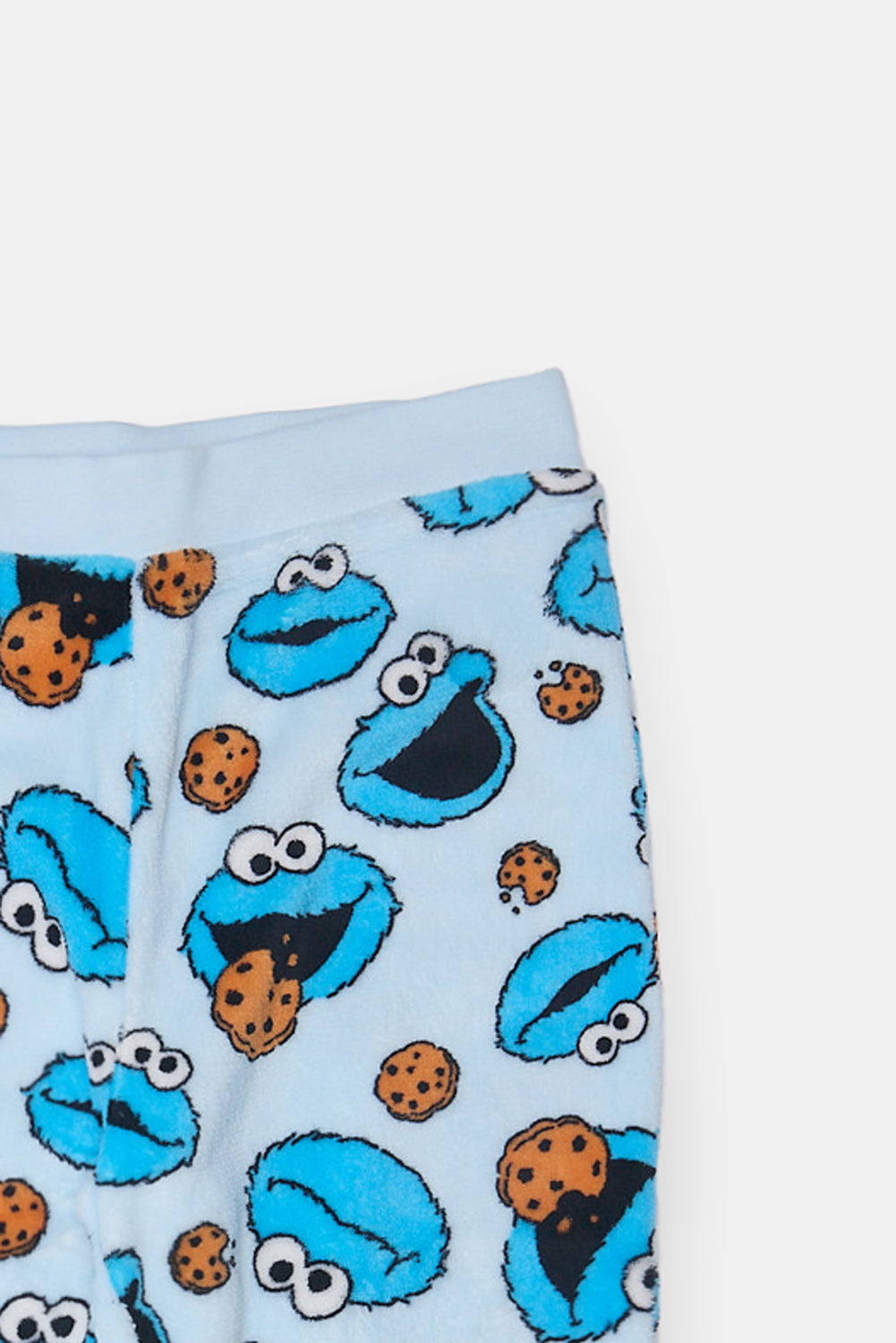 Girls Cookie Monster Plush Pajama Pant Girls Cookie Monster Plush Pajama Pant