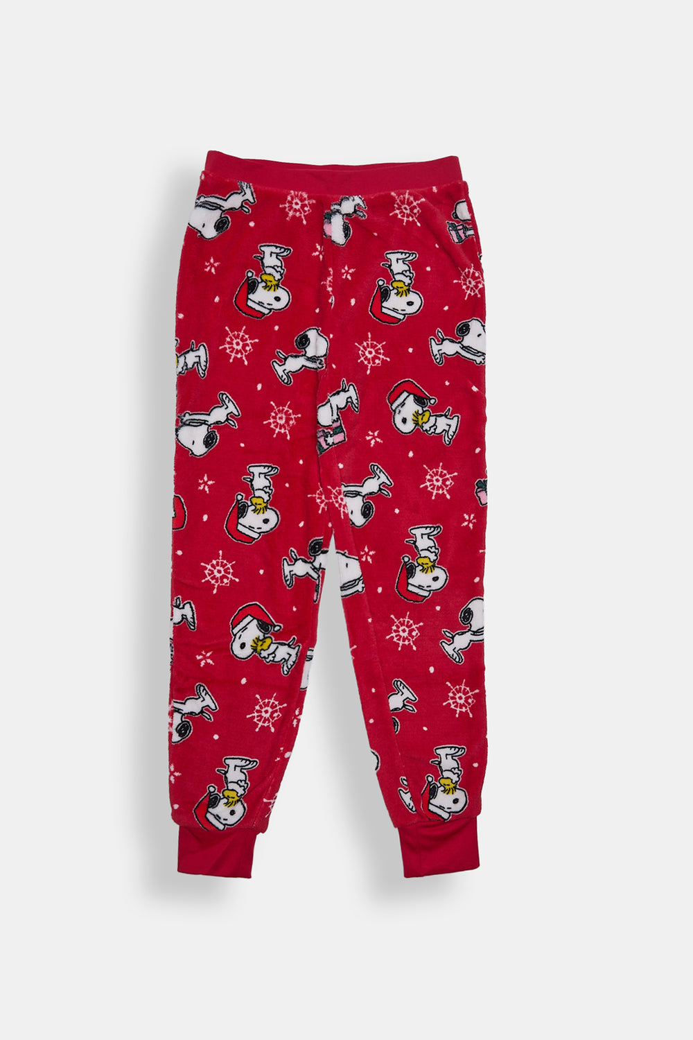 Pantalon de pyjama en peluche flocon de neige Snoopy fille Pantalon de pyjama en peluche flocon de neige Snoopy fille