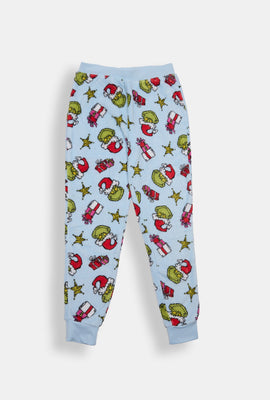 Girls The Grinch Presents Plush Pajama Pant