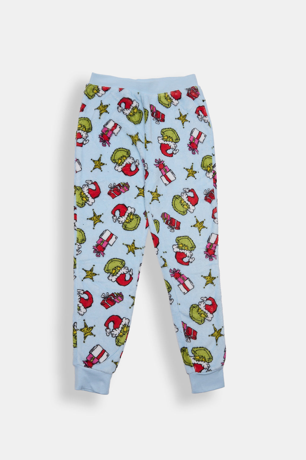 Pantalon de pyjama en peluche cadeaux de Noël The Grinch fille Pantalon de pyjama en peluche cadeaux de Noël The Grinch fille
