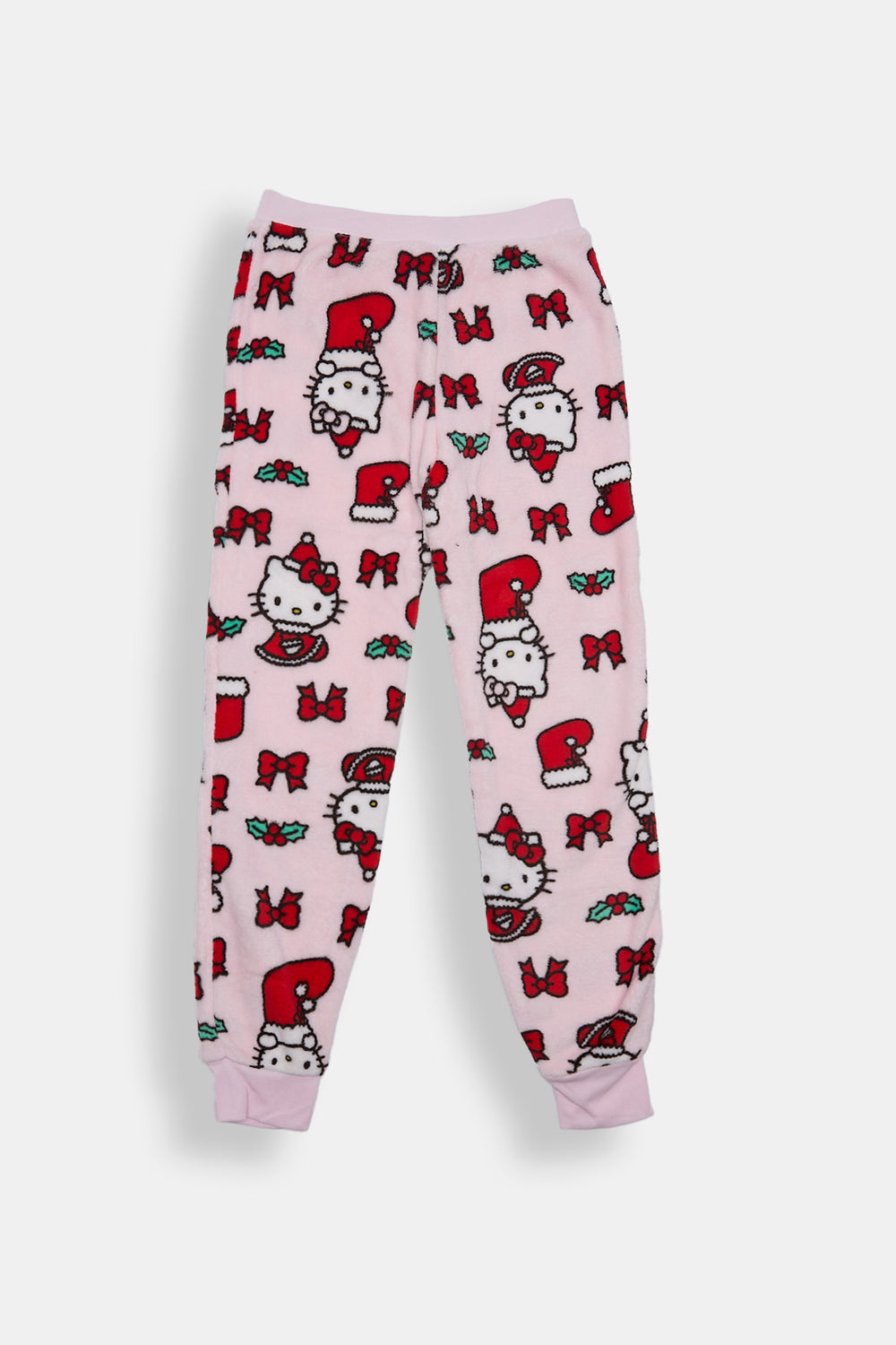 Pantalon de pyjama en peluche Hello Kitty de Noël fille Pantalon de pyjama en peluche Hello Kitty de Noël fille