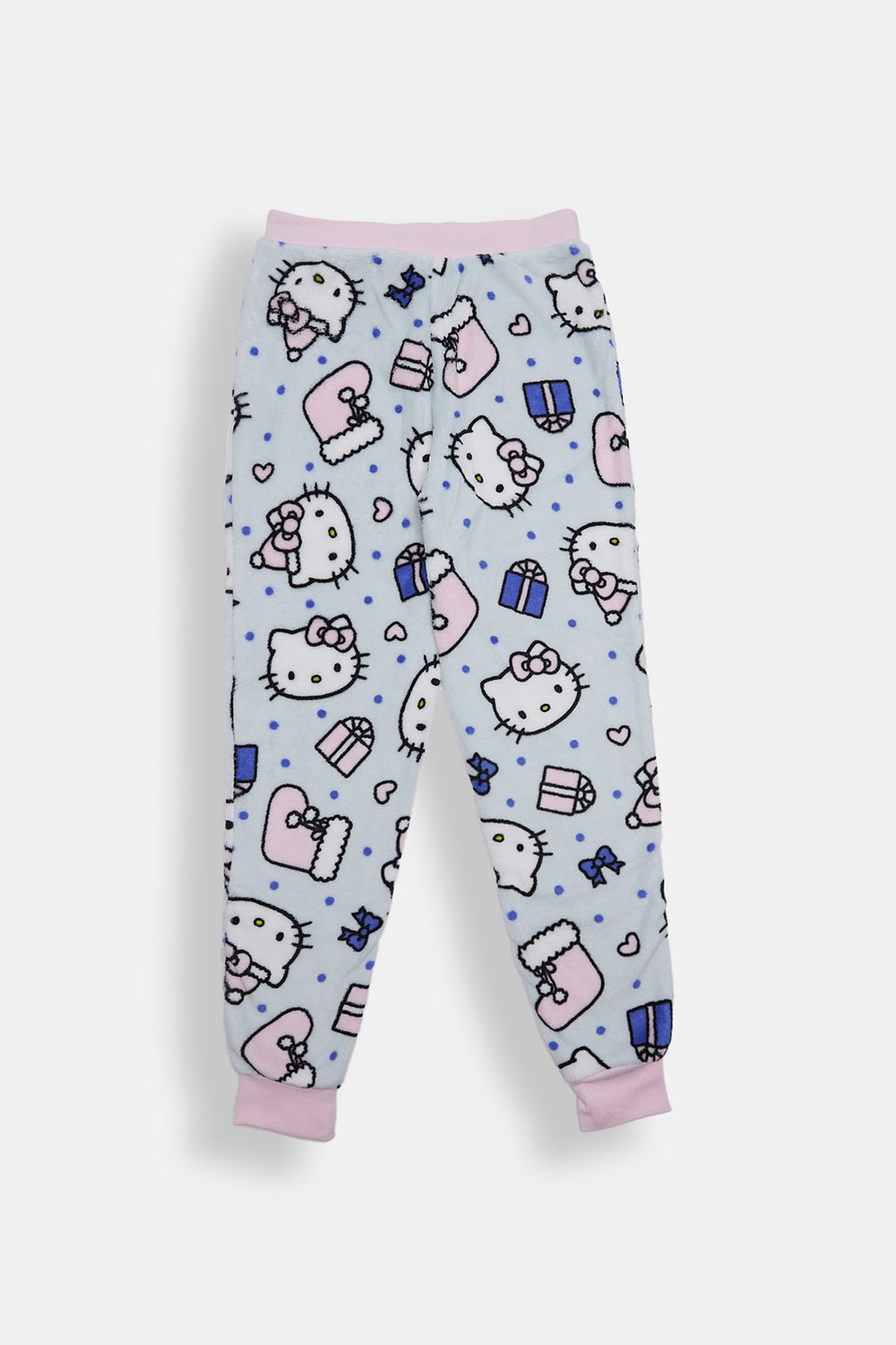 Pantalon de pyjama en peluche Hello Kitty de Noël fille Pantalon de pyjama en peluche Hello Kitty de Noël fille