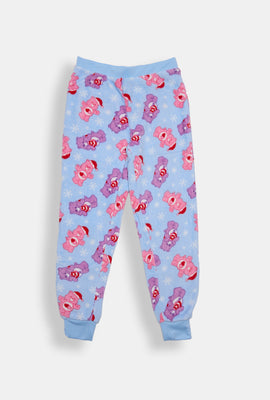 Girls Care Bears Plush Pajama Pant