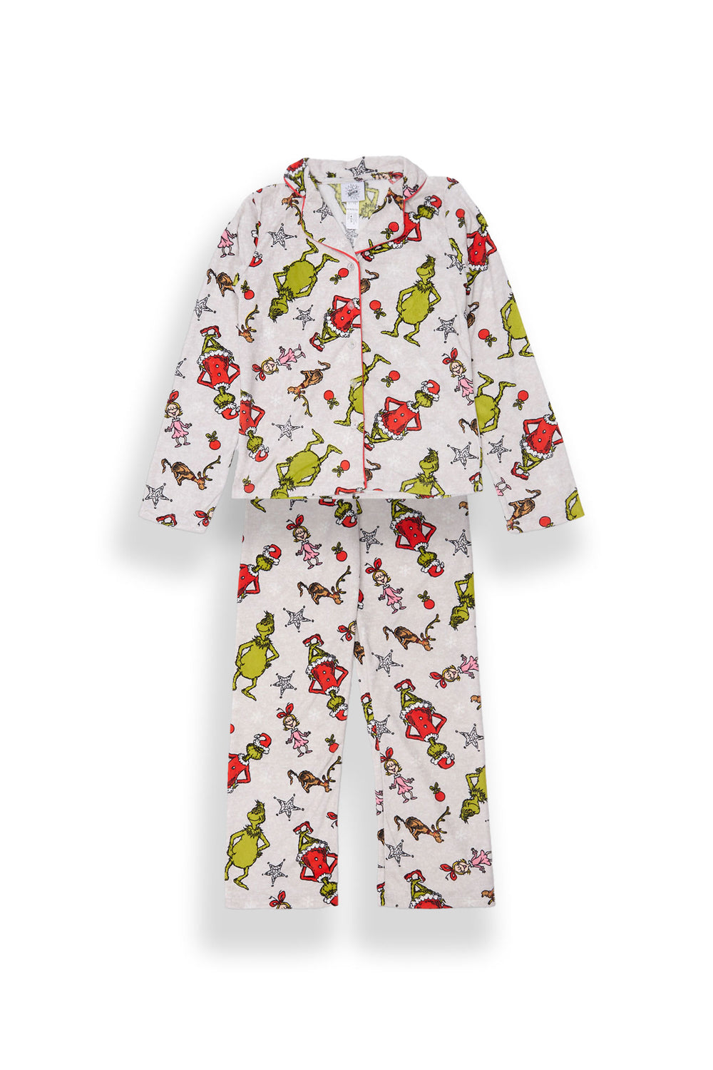 Girls The Grinch Cindy Lou 2-Piece Pajama Shirt & Pant Set Girls The Grinch Cindy Lou 2-Piece Pajama Shirt & Pant Set