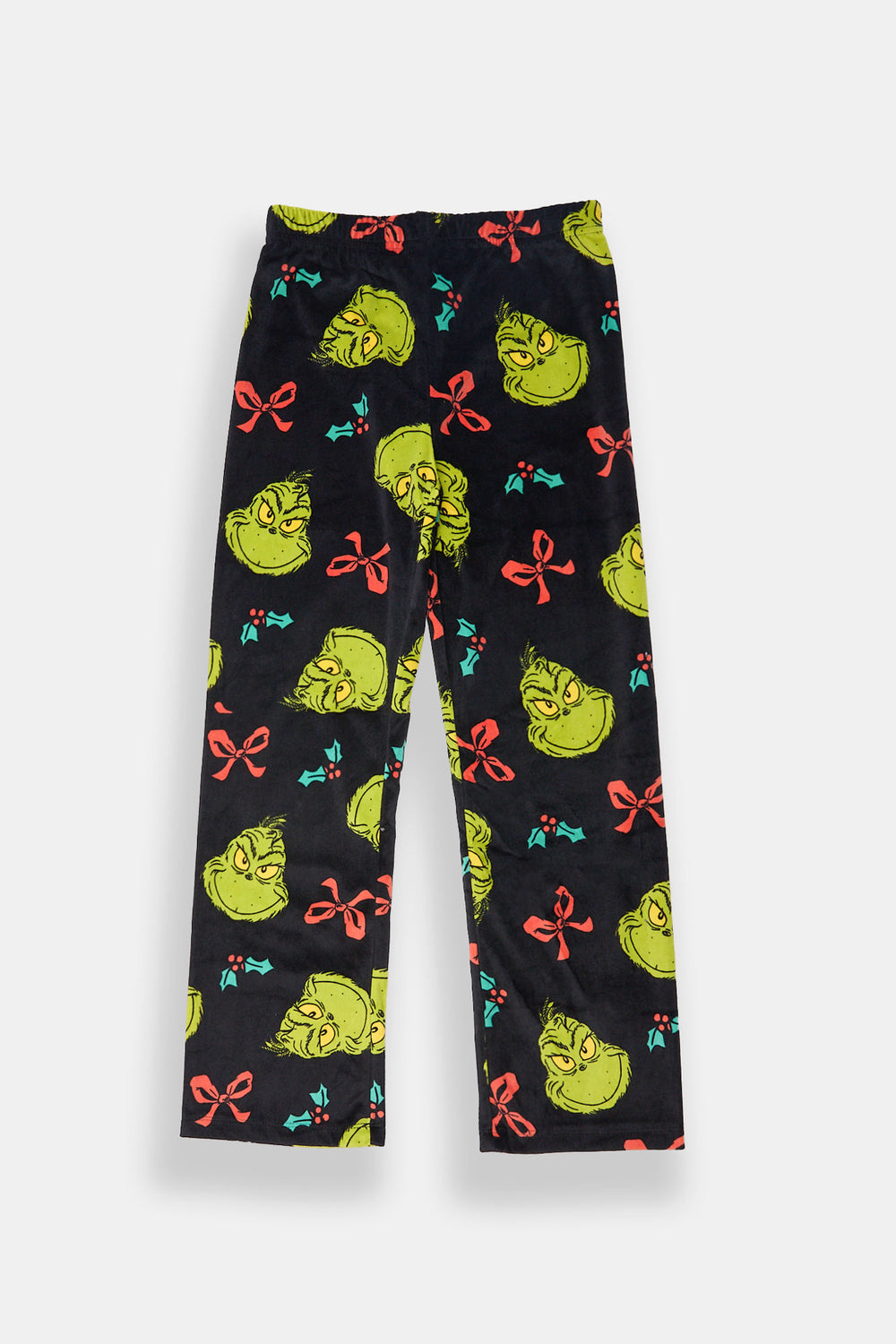 Ensemble de pyjama 2 pièces imprimé noeuds The Grinch fille Ensemble de pyjama 2 pièces imprimé noeuds The Grinch fille