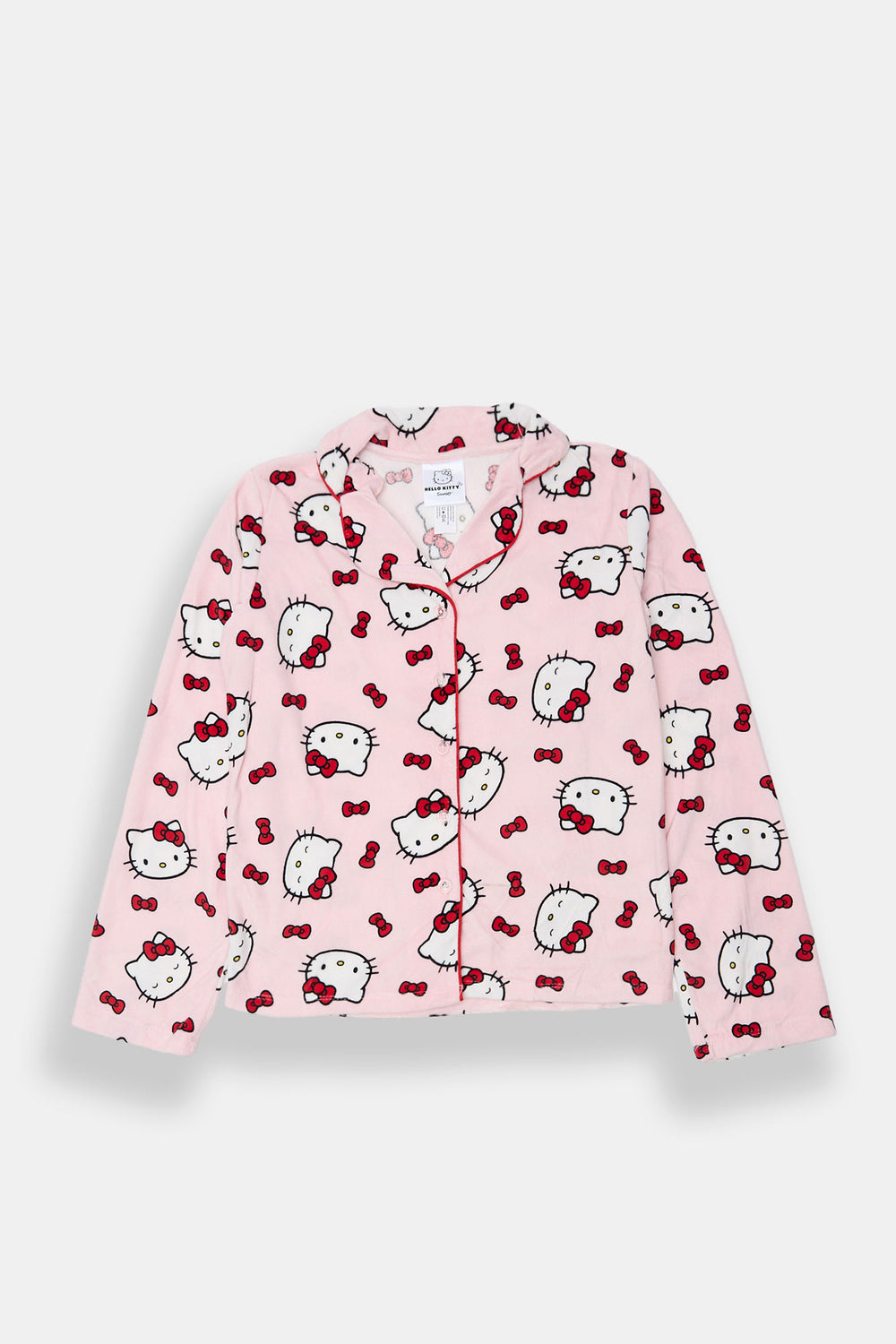 Ensemble de pyjama 2 pièces imprimé Hello Kitty fille Ensemble de pyjama 2 pièces imprimé Hello Kitty fille