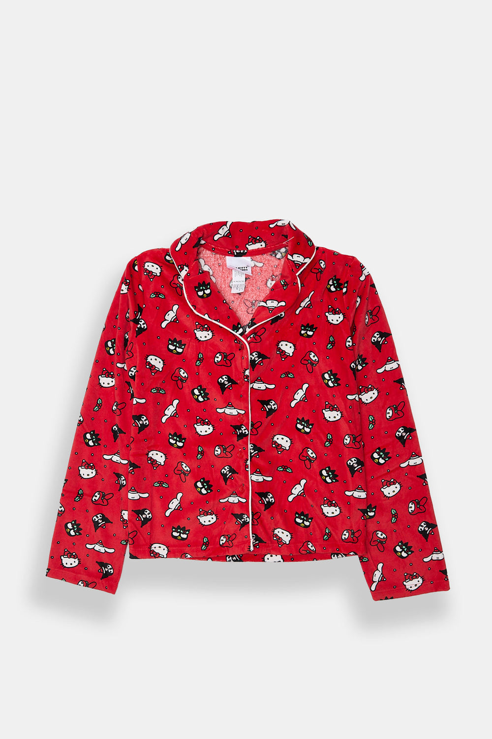 Ensemble de pyjama 2 pièces imprimé de Noël Hello Kitty fille Ensemble de pyjama 2 pièces imprimé de Noël Hello Kitty fille