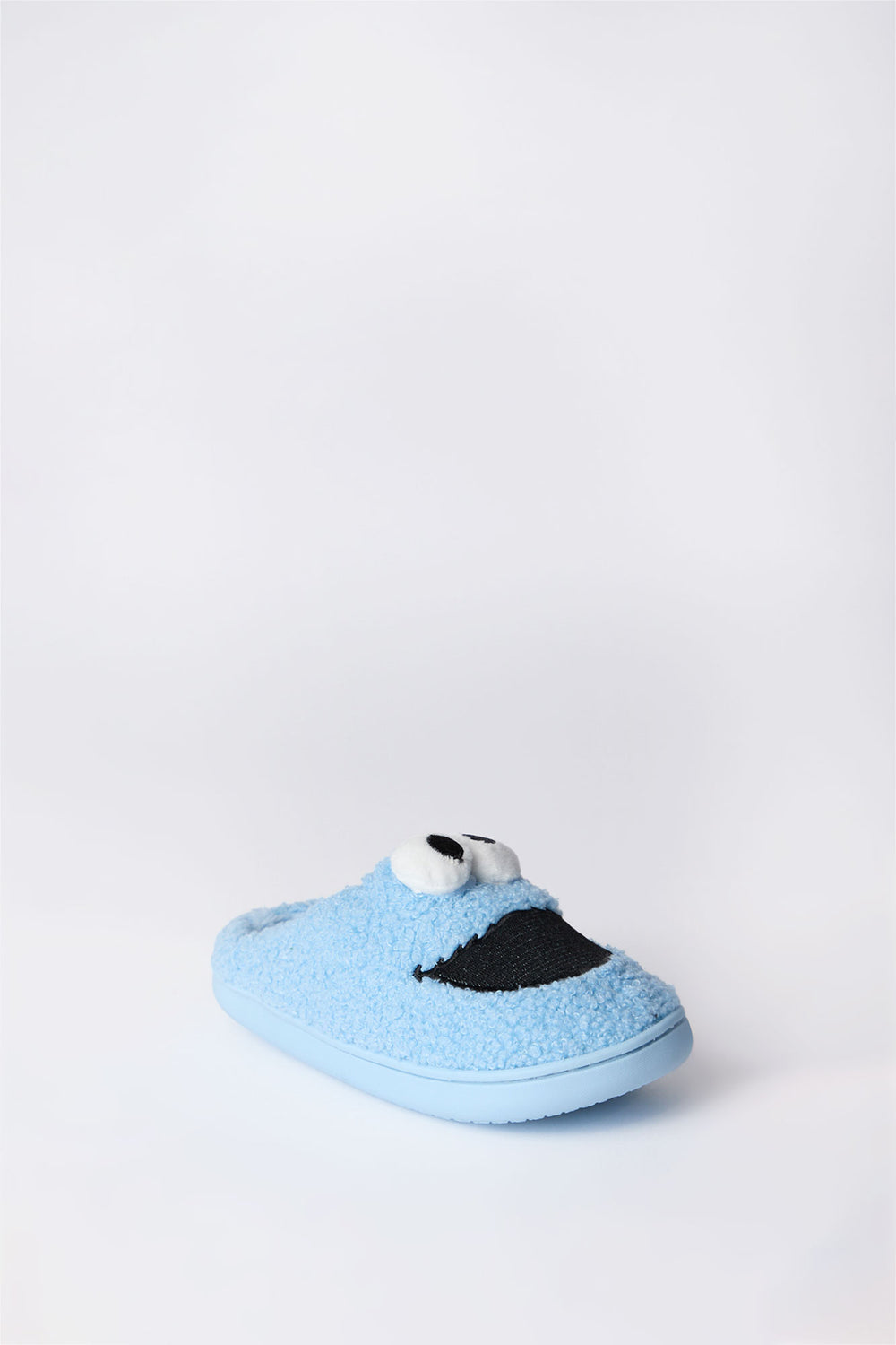 Pantoufles en peluche Cookie Monster fille Pantoufles en peluche Cookie Monster fille