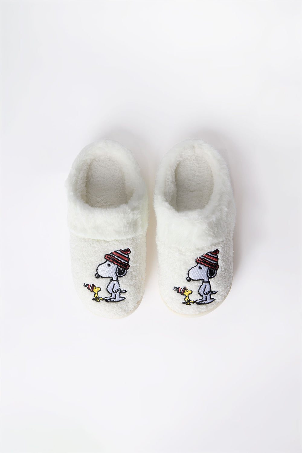 Girls' Peanuts Snoopy Plush Slippers Girls' Peanuts Snoopy Plush Slippers