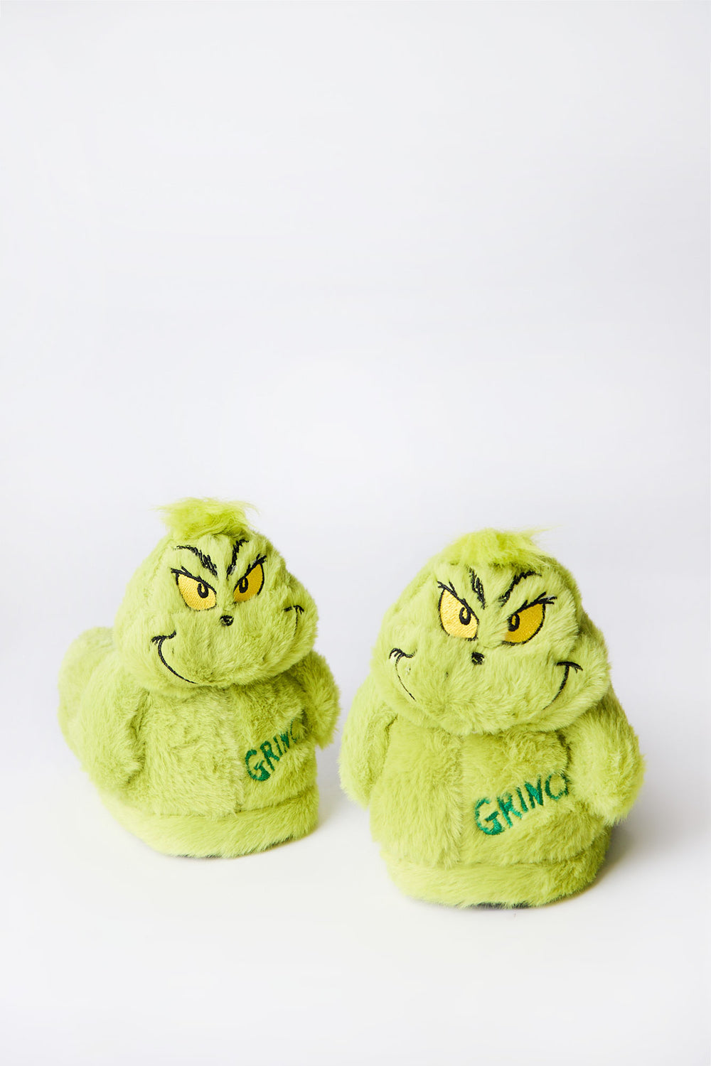 Pantoufles peluche rembourrés Le Grinch fille Pantoufles peluche rembourrés Le Grinch fille