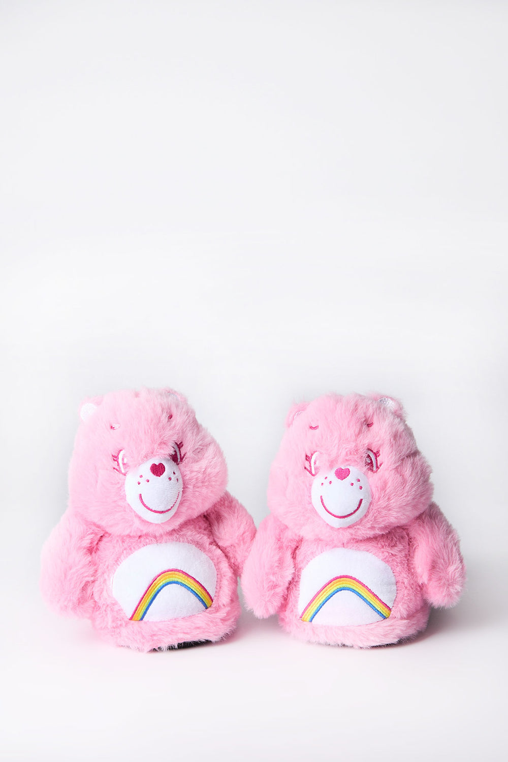Pantoufles peluche rembourrés Care Bears fille Pantoufles peluche rembourrés Care Bears fille