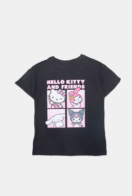 Girls Hello Kitty And Friends T-Shirt