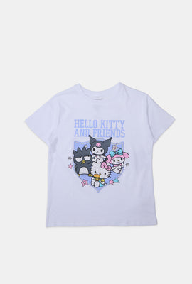 Girls Hello Kitty And Friends Graphic T-Shirt