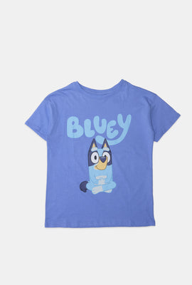 Girls Bluey Graphic T-Shirt