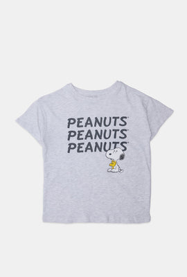 Girls Peanuts Snoopy Graphic T-Shirt