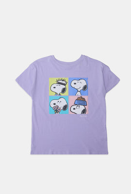 Girls Peanuts Snoopy Graphic T-Shirt