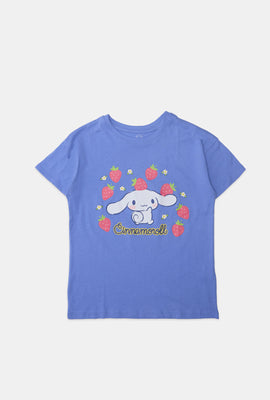 Girls Cinnamoroll Strawberry Graphic T-Shirt