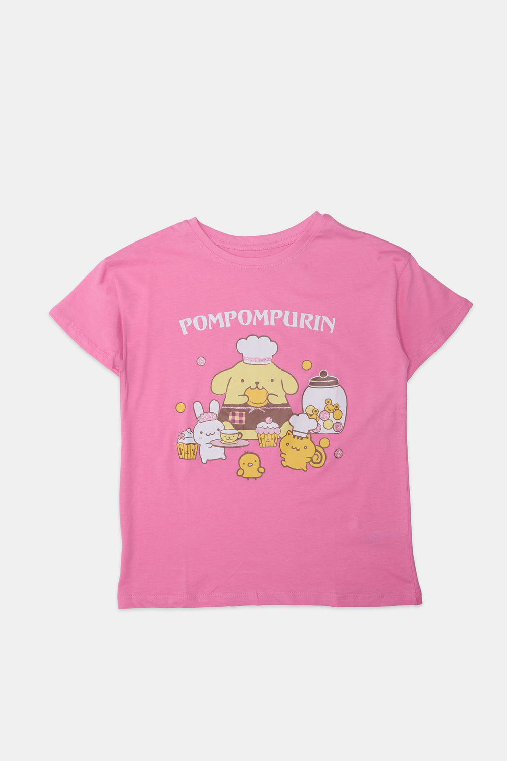 Girls Pompompurin Graphic T-Shirt Girls Pompompurin Graphic T-Shirt