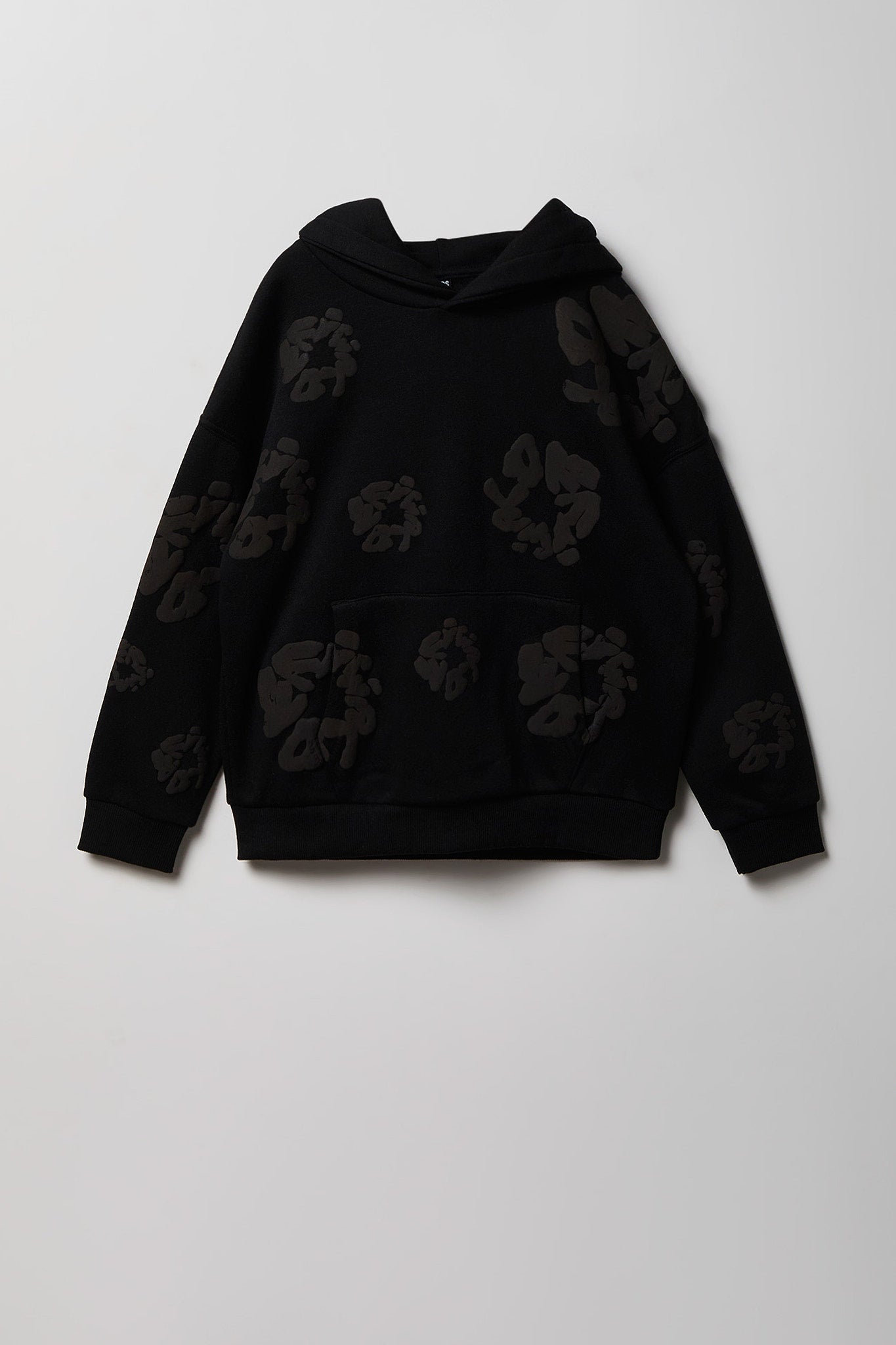 Youth Fleece Puffed Graphic Hoodie - /