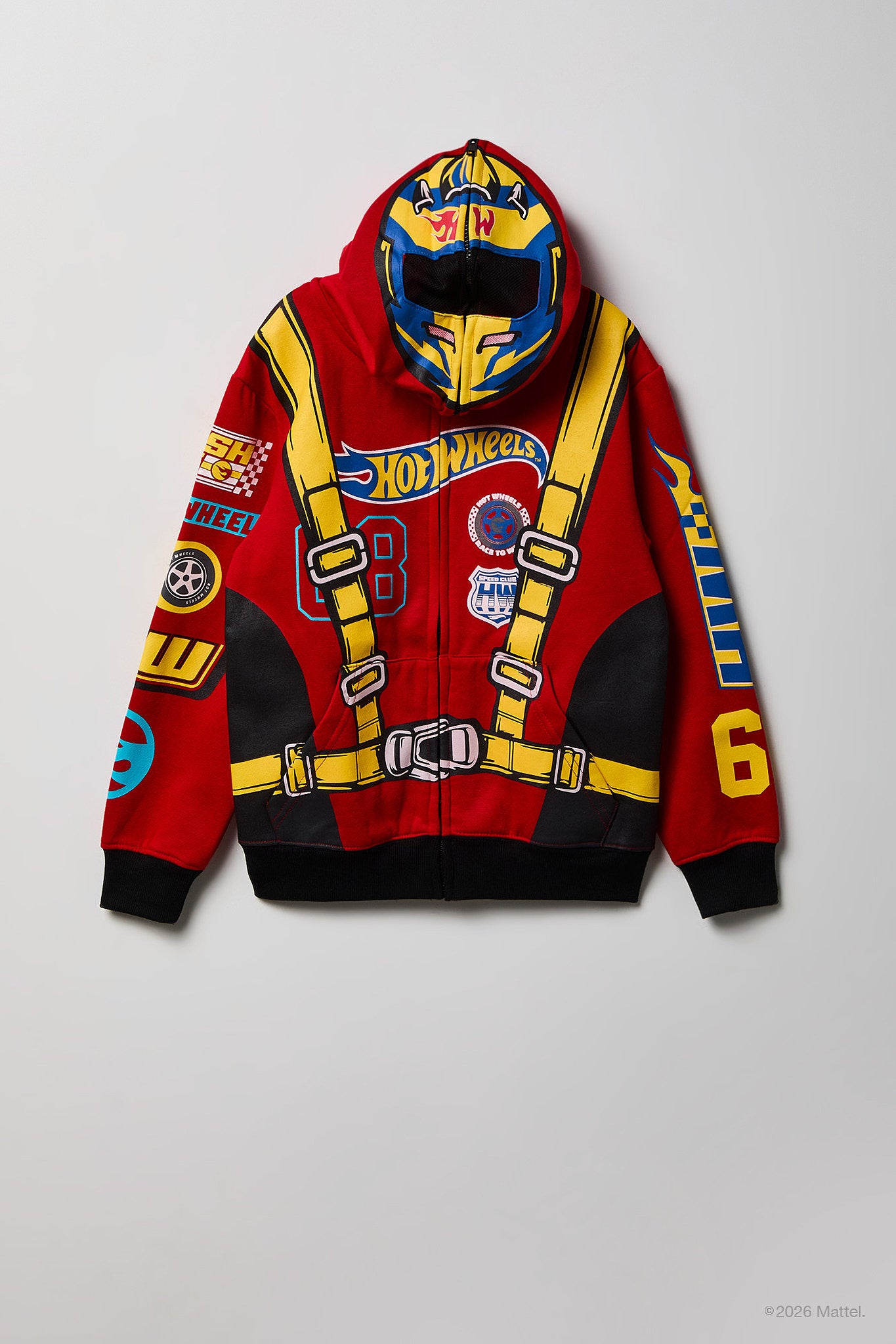 Youth Hot Wheels Peeper Zip-Up Hoodie - Multi /