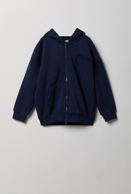Youth Luxe Fleece Zip-Up Hoodie