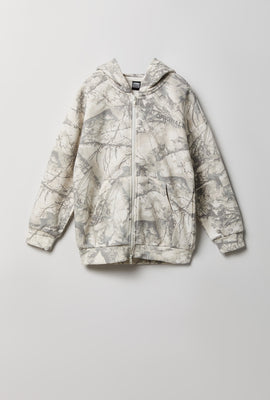 Youth Luxe Fleece Zip-Up Hoodie