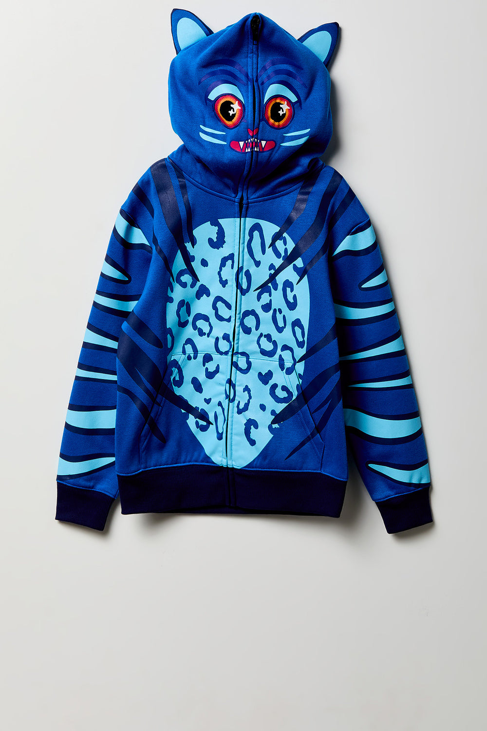 Youth Cat Peeper Zip-Up Hoodie Youth Cat Peeper Zip-Up Hoodie