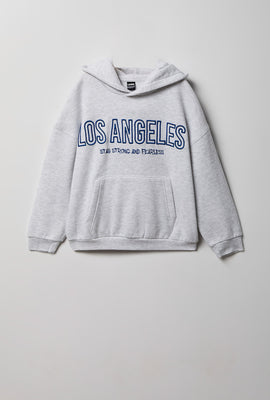 Youth Embroidered Fleece Hoodie