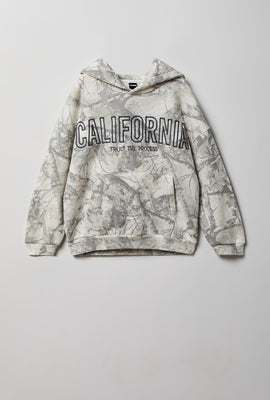 Youth Embroidered Fleece Hoodie