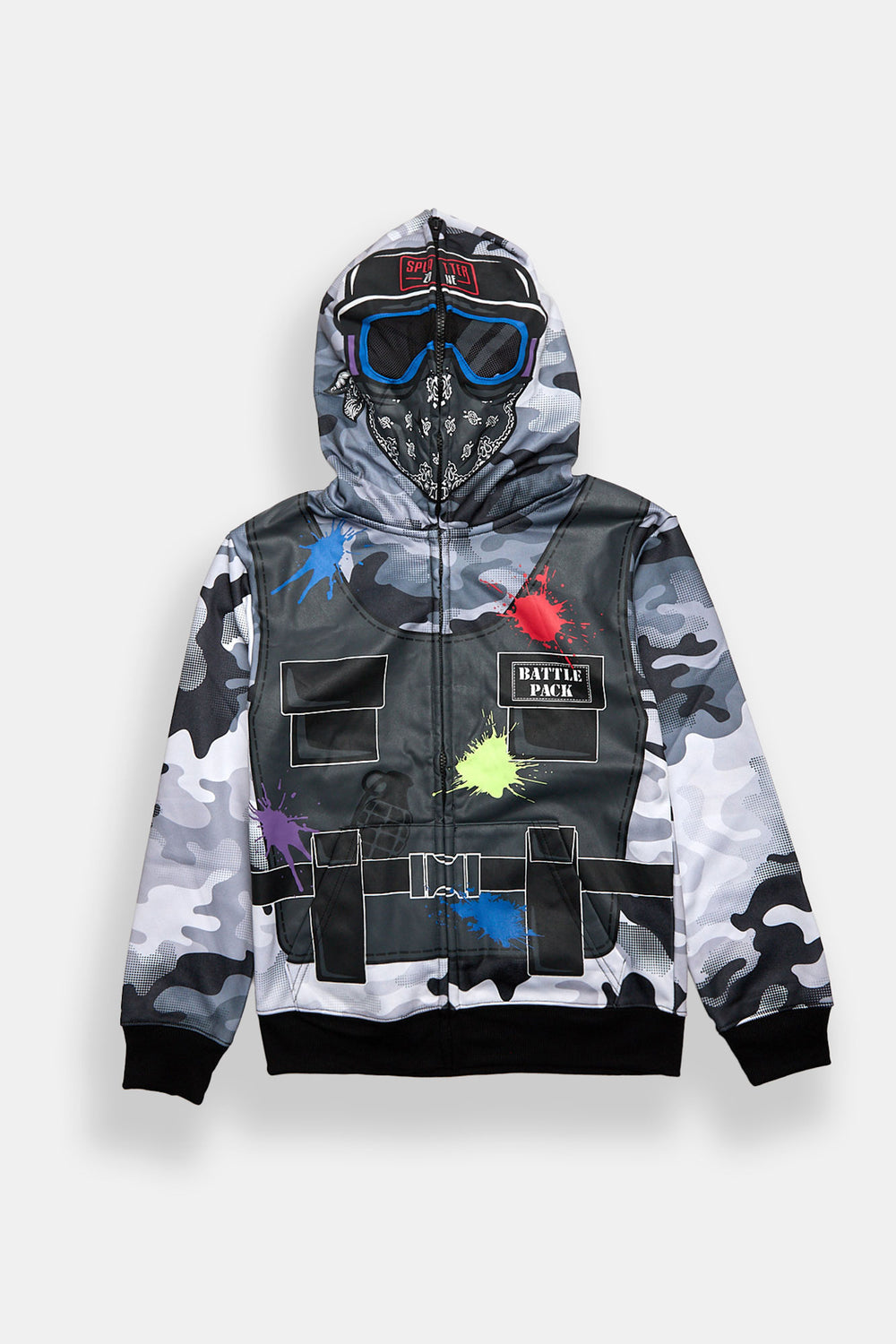Youth Paintball Zip-Up Peeper Hoodie Youth Paintball Zip-Up Peeper Hoodie