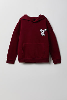 Youth Embroidered Fleece Hoodie