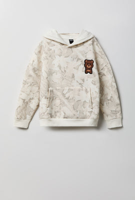 Youth Embroidered Fleece Hoodie