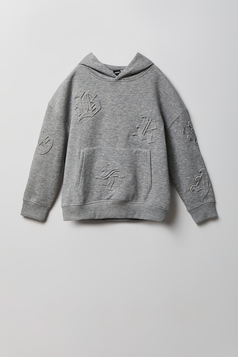 Youth Gothic Font Fleece Hoodie Youth Gothic Font Fleece Hoodie