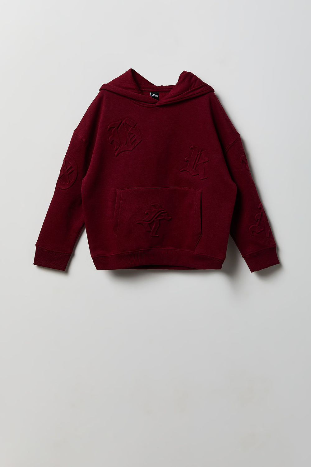 Youth Gothic Font Fleece Hoodie Youth Gothic Font Fleece Hoodie