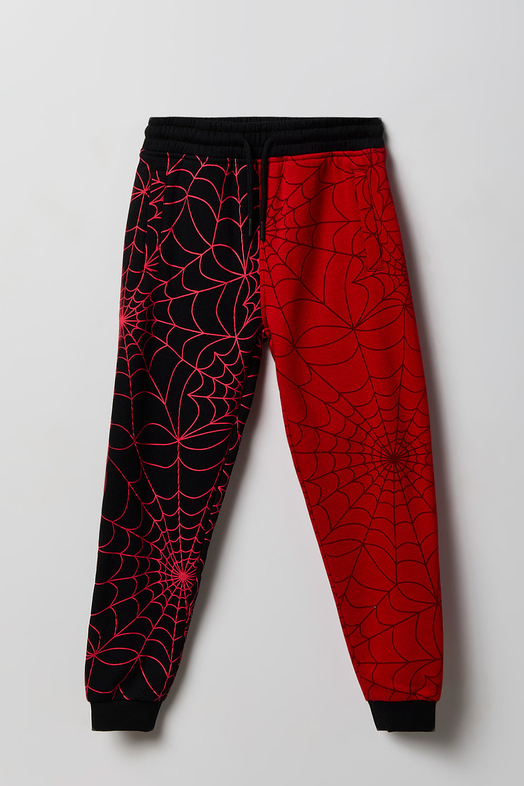 Youth Spider Web Fleece Jogger - Multi /
