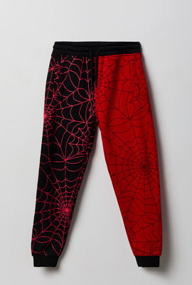 Youth Spider Web Fleece Jogger