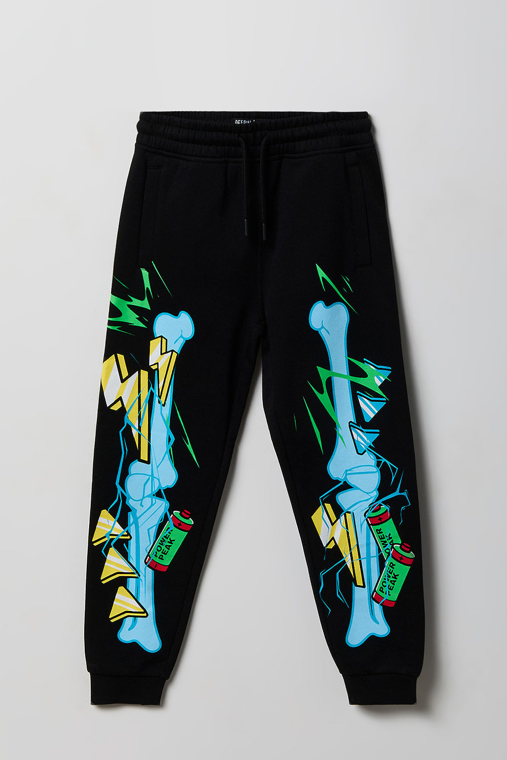Jogger en molleton imprimé squelette junior Jogger en molleton imprimé squelette junior