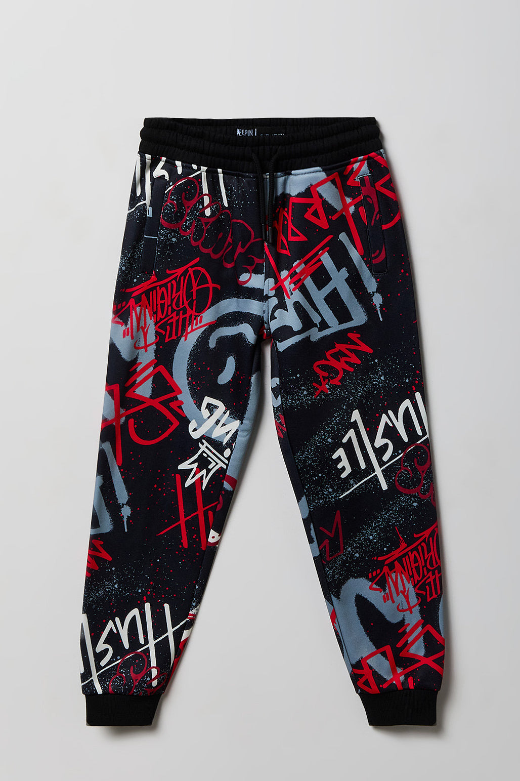 Youth Graffiti Fleece Jogger - Multi /