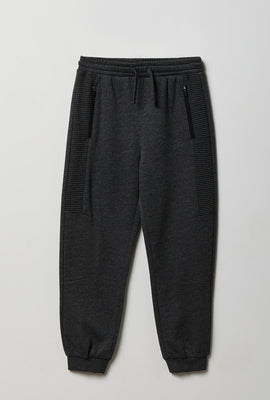 Youth Fleece Moto Jogger