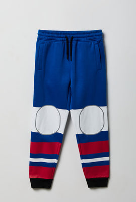 Youth Football Print Fleece Jogger