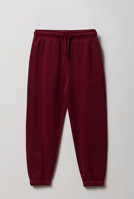 Jogger en molleton haut de gamme junior