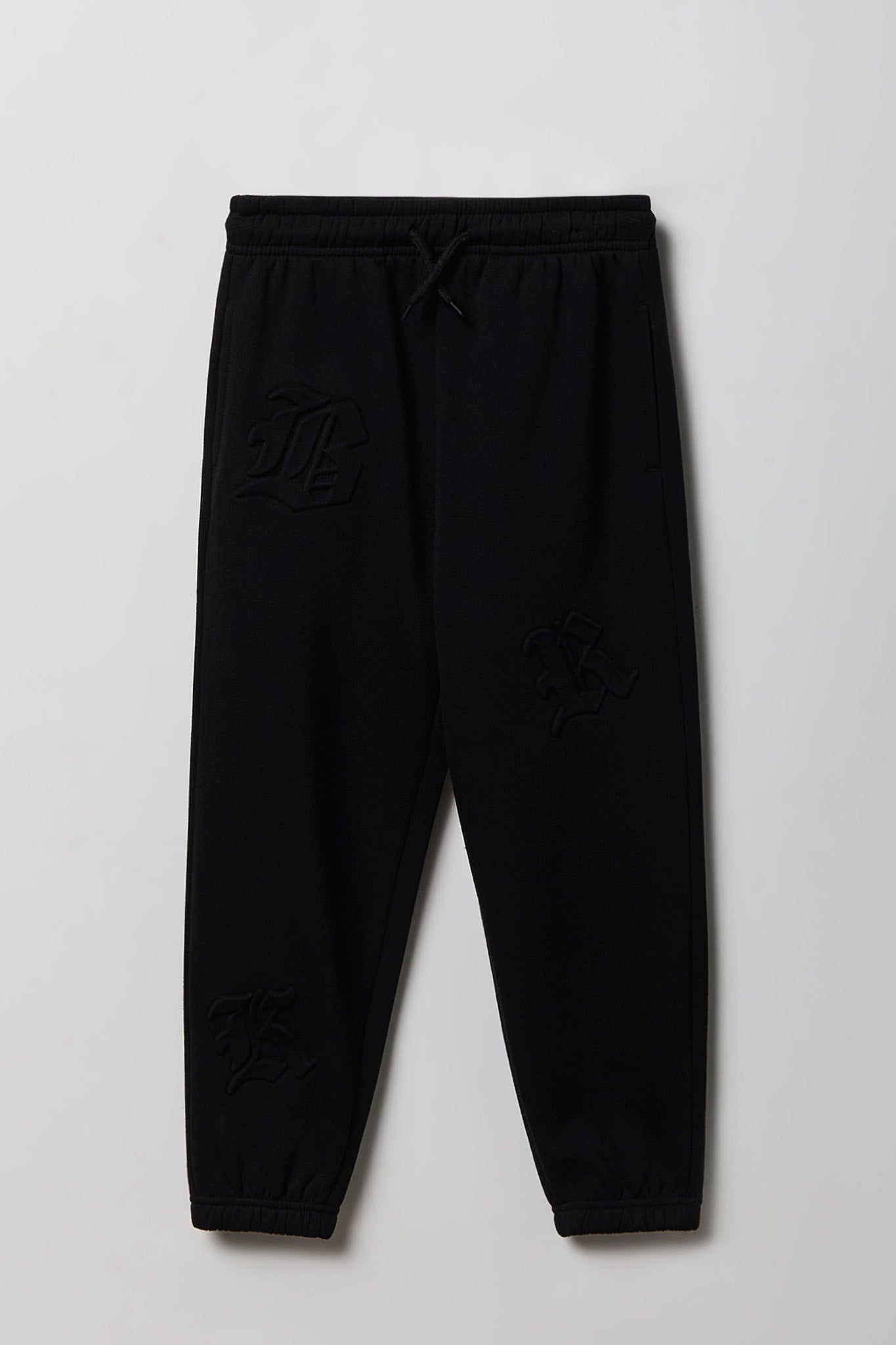 Youth Gothic Font Fleece Jogger - /