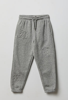 Youth Gothic Font Fleece Jogger
