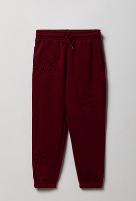 Youth Gothic Font Fleece Jogger