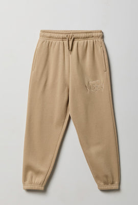 Jogger en molleton brodé junior