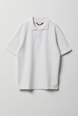 Youth Boxy Collared Polo