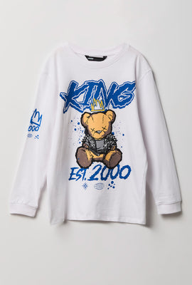 Youth Graphic Long Sleeve Tee