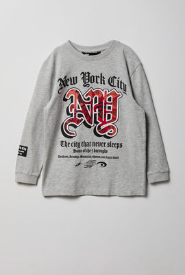 Youth Graphic Long Sleeve Tee