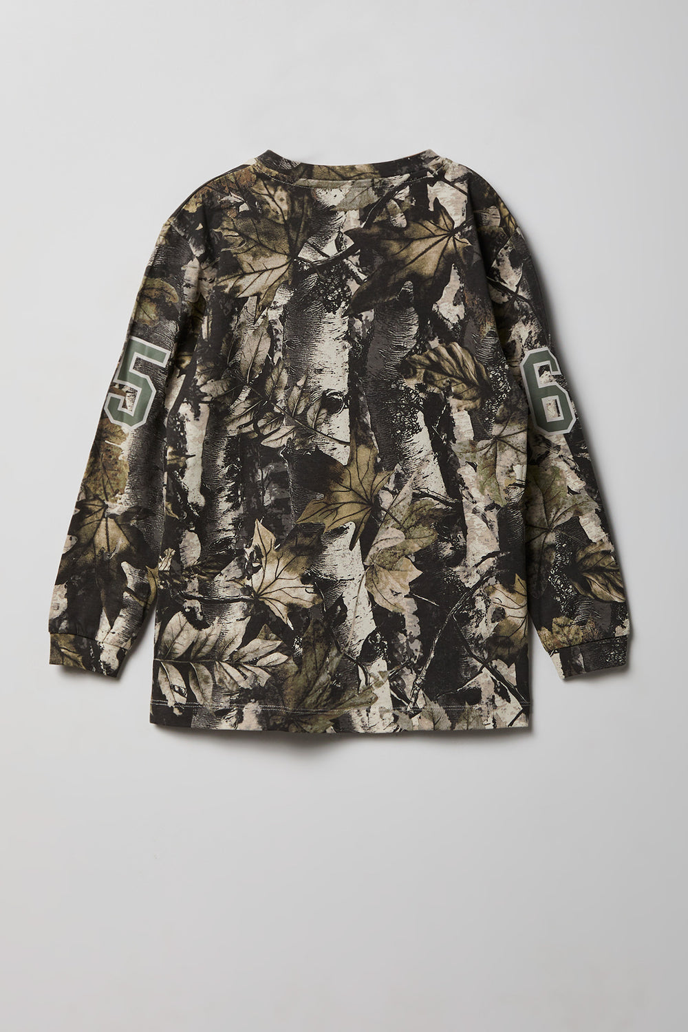 Youth Camo Graphic Long Sleeve Tee Youth Camo Graphic Long Sleeve Tee