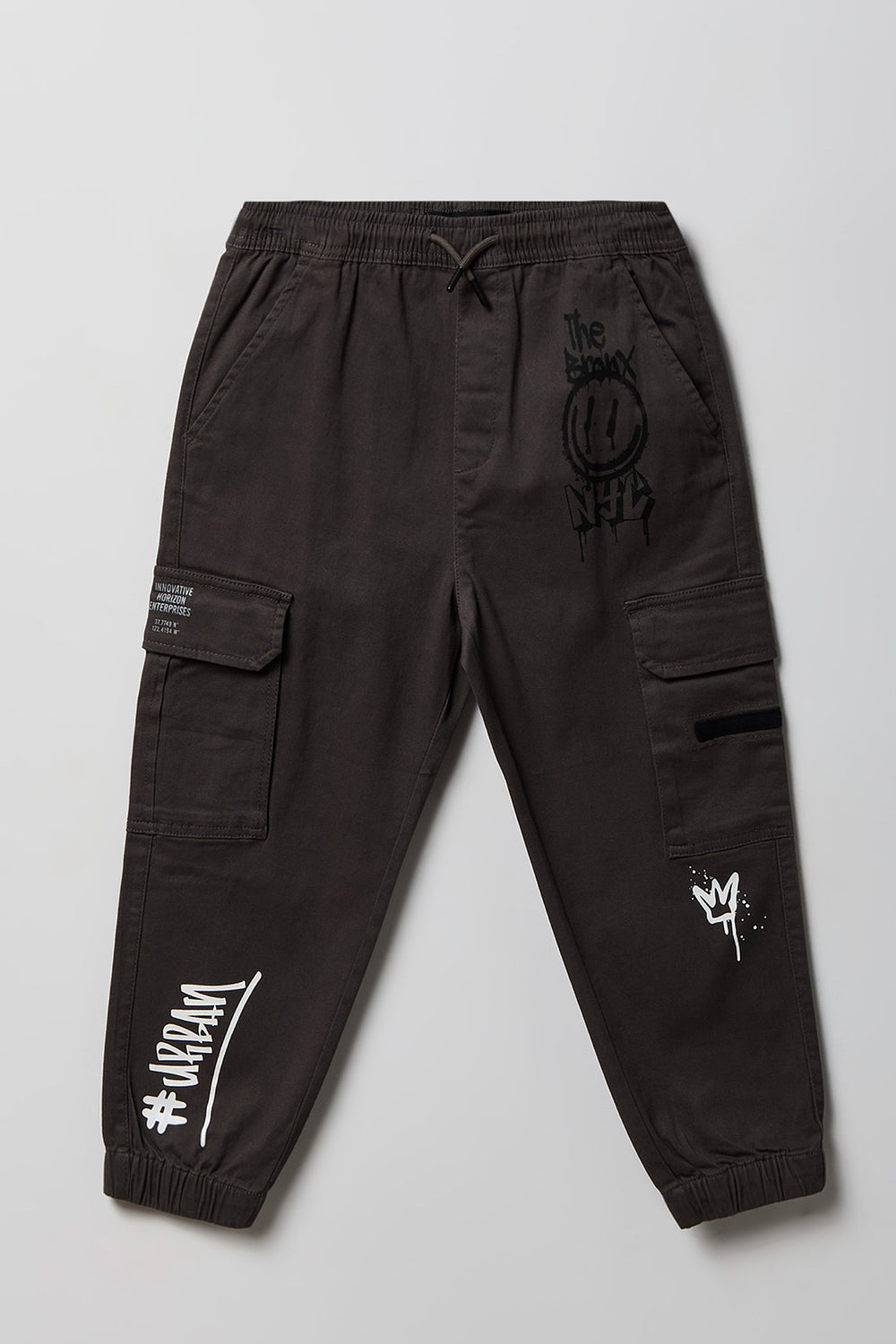 Jogger cargo en sergé junior Jogger cargo en sergé junior